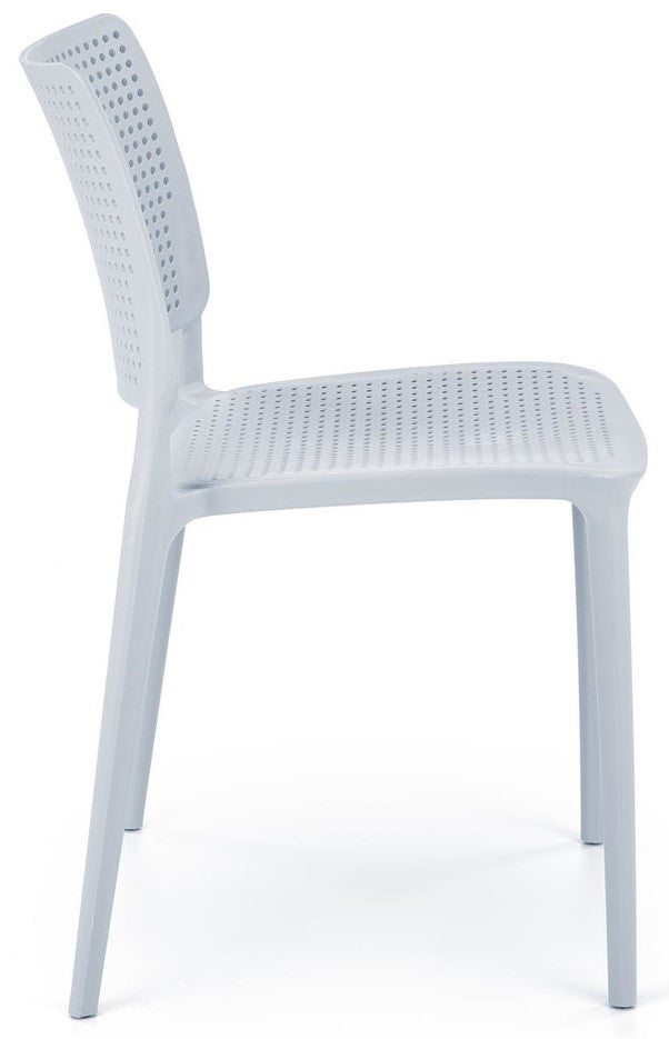 Kitchen Chair Oviedo | size: Width: 42cm, Height: 79cm, Depth: 55cm | color: Gray | image: 4 | variant: 1002505