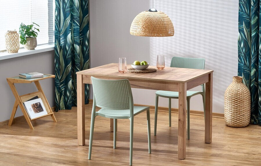 Kitchen Chair Oviedo | size: Width: 42cm, Height: 79cm, Depth: 55cm | color: Green | image: 4 | variant: 1002506