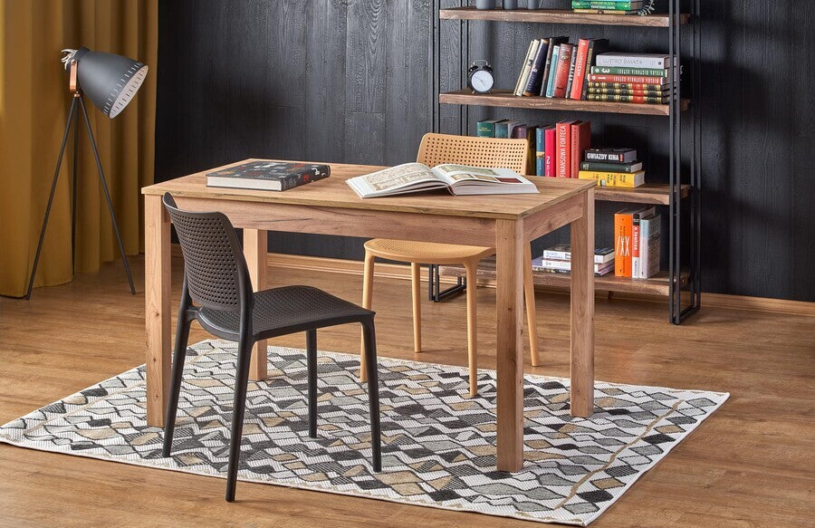 Kitchen Chair Oviedo | size: Width: 42cm, Height: 79cm, Depth: 55cm | color: Yellow | image: 1 | variant: 1002507
