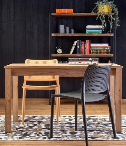 Kitchen Chair Oviedo | size: Width: 42cm, Height: 79cm, Depth: 55cm | color: Yellow | image: 3 | variant: 1002507