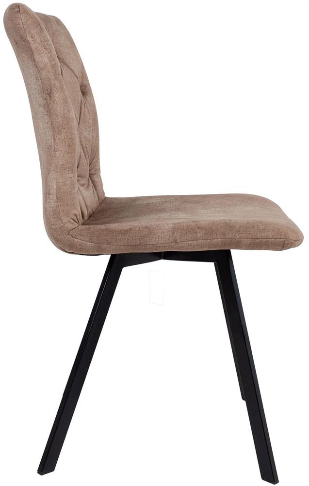 Kitchen Chair Oxted | size: Width: 46cm, Height: 87cm, Depth: 59cm | color: Brown | image: 3 | variant: 1000757