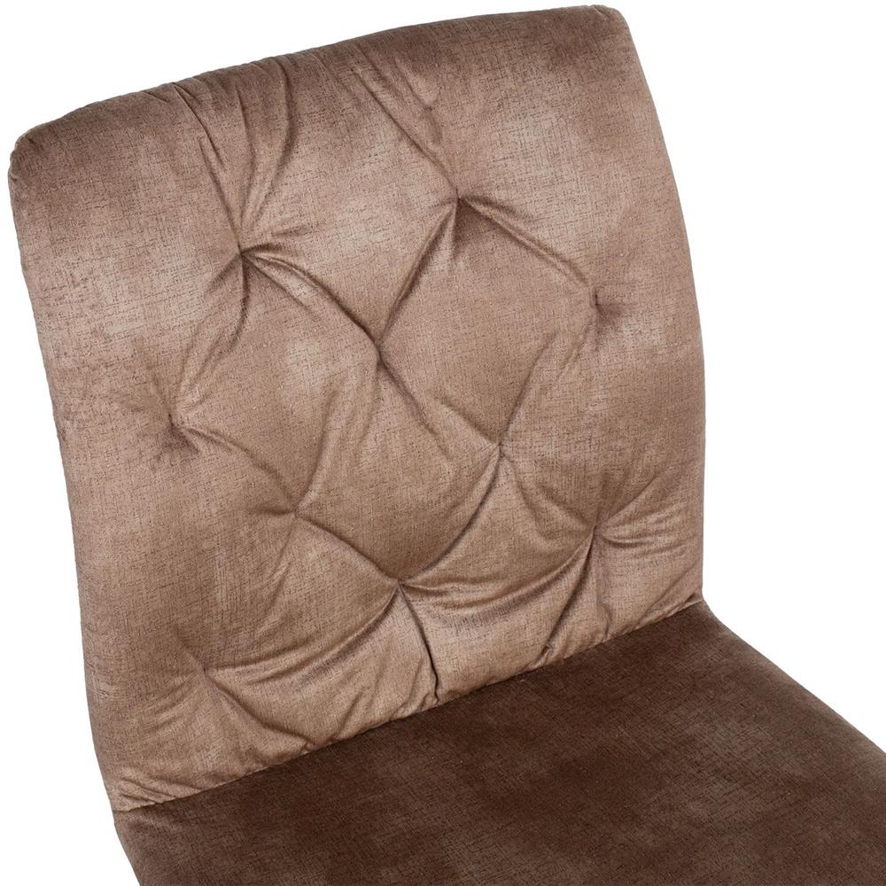 Kitchen Chair Oxted | size: Width: 46cm, Height: 87cm, Depth: 59cm | color: Brown | image: 5 | variant: 1000757