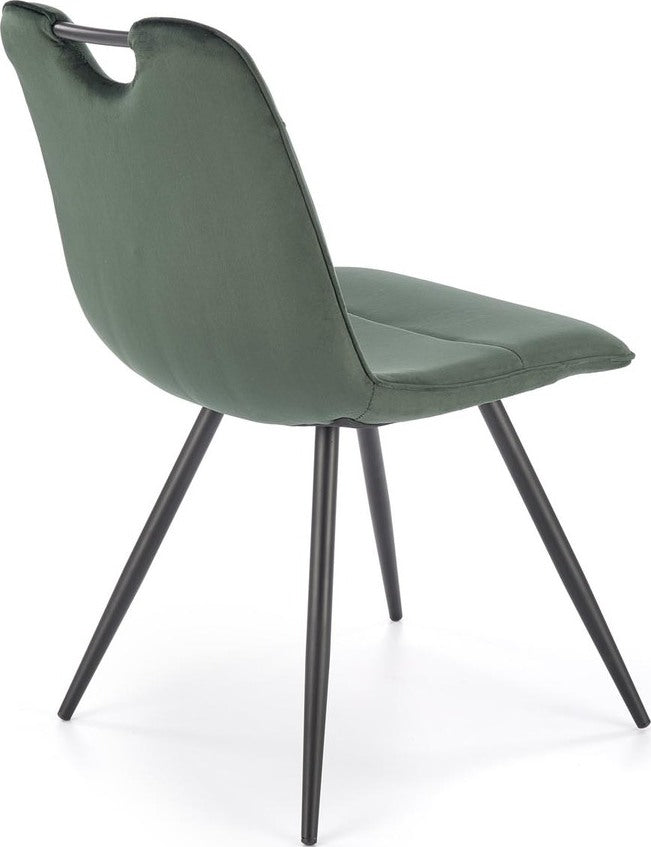 Kitchen Chair Pamplona | size: Width: 46cm, Height: 83cm, Depth: 58cm | color: Green | image: 2 | variant: 1002529
