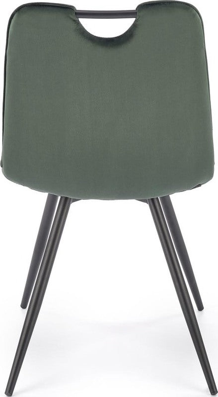 Kitchen Chair Pamplona | size: Width: 46cm, Height: 83cm, Depth: 58cm | color: Green | image: 3 | variant: 1002529