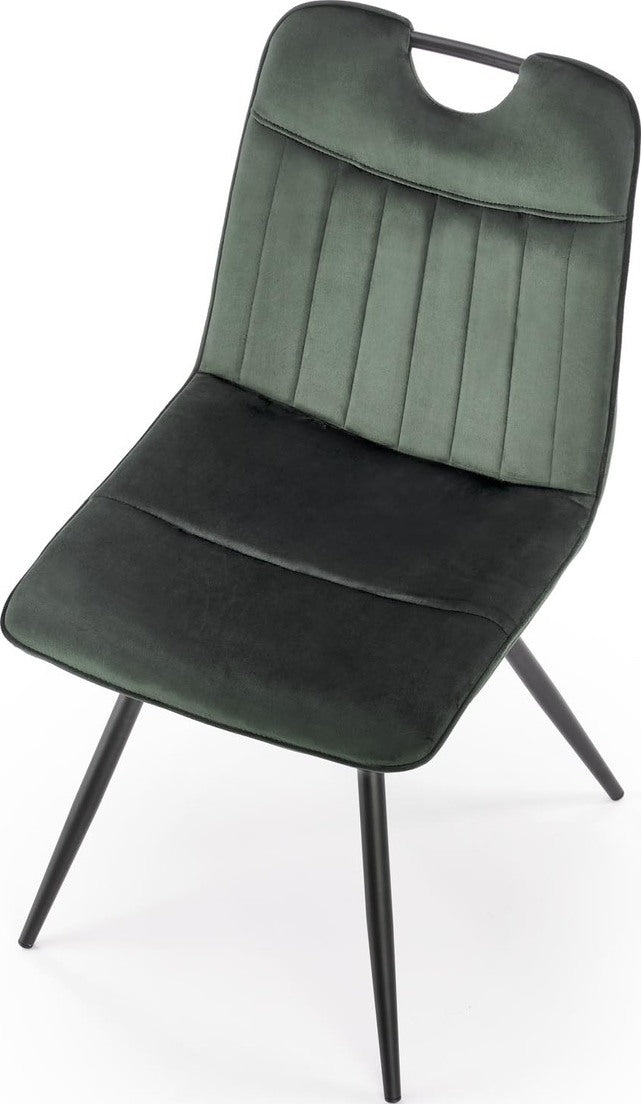 Kitchen Chair Pamplona | size: Width: 46cm, Height: 83cm, Depth: 58cm | color: Green | image: 4 | variant: 1002529