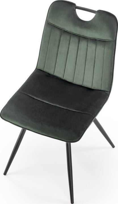 Kitchen Chair Pamplona | size: Width: 46cm, Height: 83cm, Depth: 58cm | color: Green | image: 4 | variant: 1002529