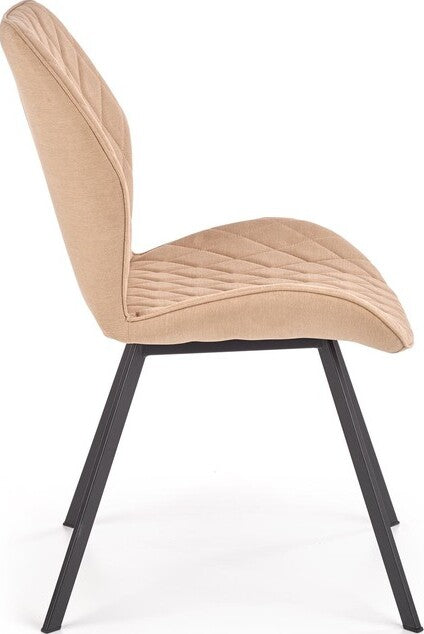 Kitchen Chair Prague | size: Width: 51cm, Height: 90cm, Depth: 64cm | color: Beige | image: 3 | variant: 1002260