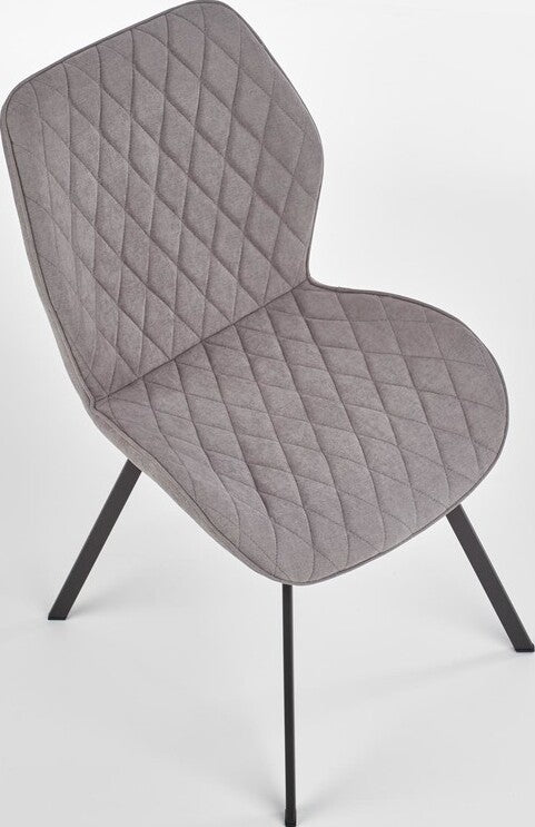 Kitchen Chair Prague | size: Width: 51cm, Height: 90cm, Depth: 64cm | color: Gray | image: 5 | variant: 1002261