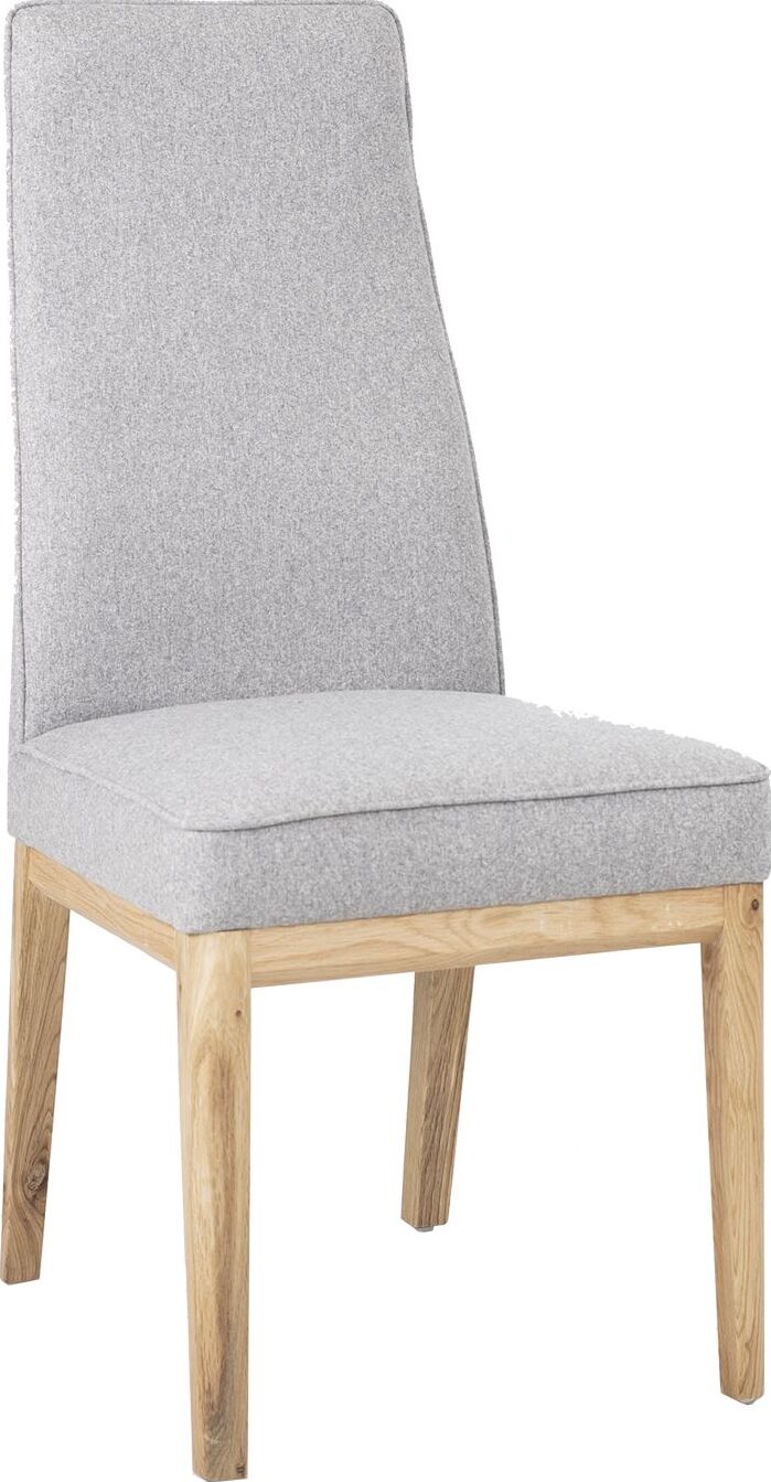 Kitchen Chair Preston | size: Width: 46cm, Height: 102cm, Depth: 58.5cm | color: Gray | image: 1 | variant: 1011502