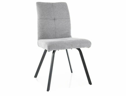 Kitchen Chair Pune | size: Width: 50cm, Height: 90cm, Depth: 43cm | color: Gray | image: 2 | variant: 1003763
