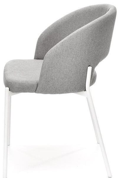 Kitchen Chair Rabat | size: Width: 51cm, Height: 77cm, Depth: 57cm | color: Gray | image: 2 | variant: 1002441