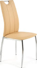 Kitchen Chair Rakvere | size: Width: 44cm, Height: 97cm, Depth: 41cm | color: Beige | image: 1 | variant: 1002156