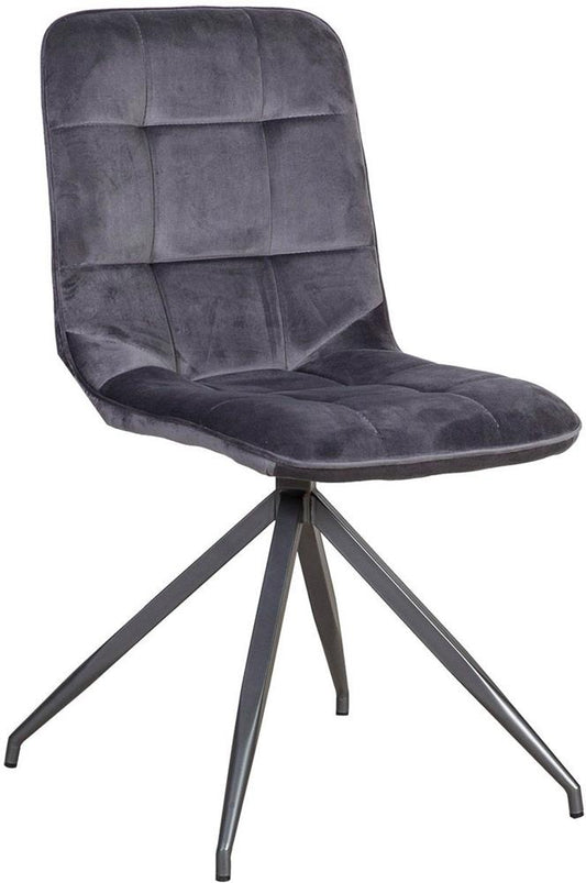 Kitchen Chair Ramsgate | size: Width: 48.5cm, Height: 88cm, Depth: 59cm | color: Gray | image: 1 | variant: 1000891