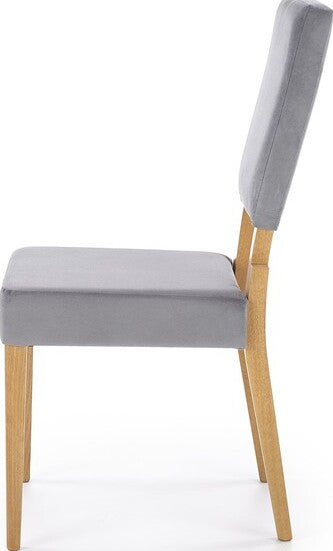 Kitchen Chair Rennes | size: Width: 44cm, Height: 95cm, Depth: 57cm | color: Brown/Grey | image: 2 | variant: 1002575