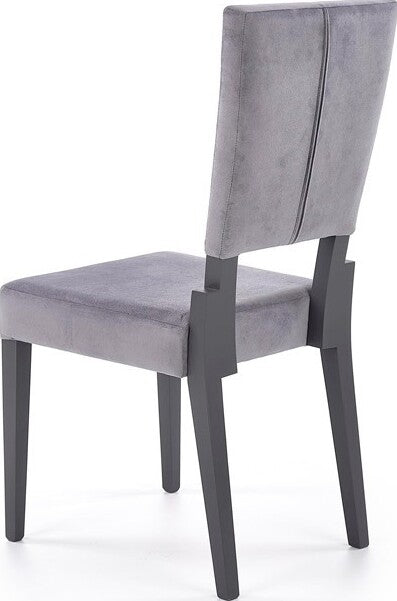Kitchen Chair Rennes | size: Width: 44cm, Height: 95cm, Depth: 57cm | color: Gray | image: 2 | variant: 1002576