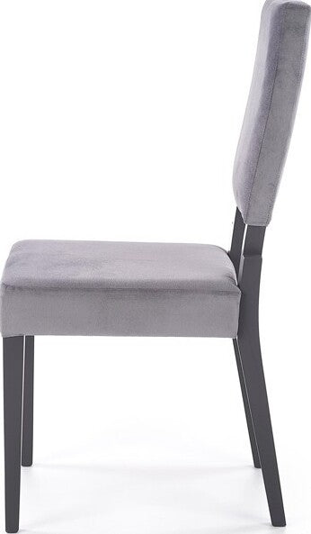 Kitchen Chair Rennes | size: Width: 44cm, Height: 95cm, Depth: 57cm | color: Gray | image: 3 | variant: 1002576