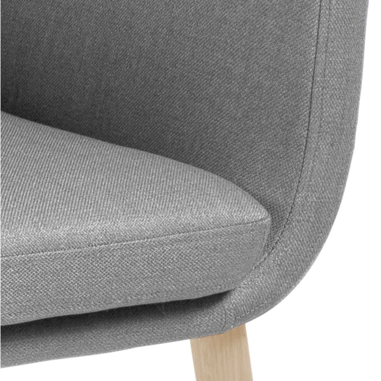 Kitchen Chair Rhyl | size: Width: 58cm, Height: 84cm, Depth: 58cm | color: Gray | image: 3 | variant: 1005735
