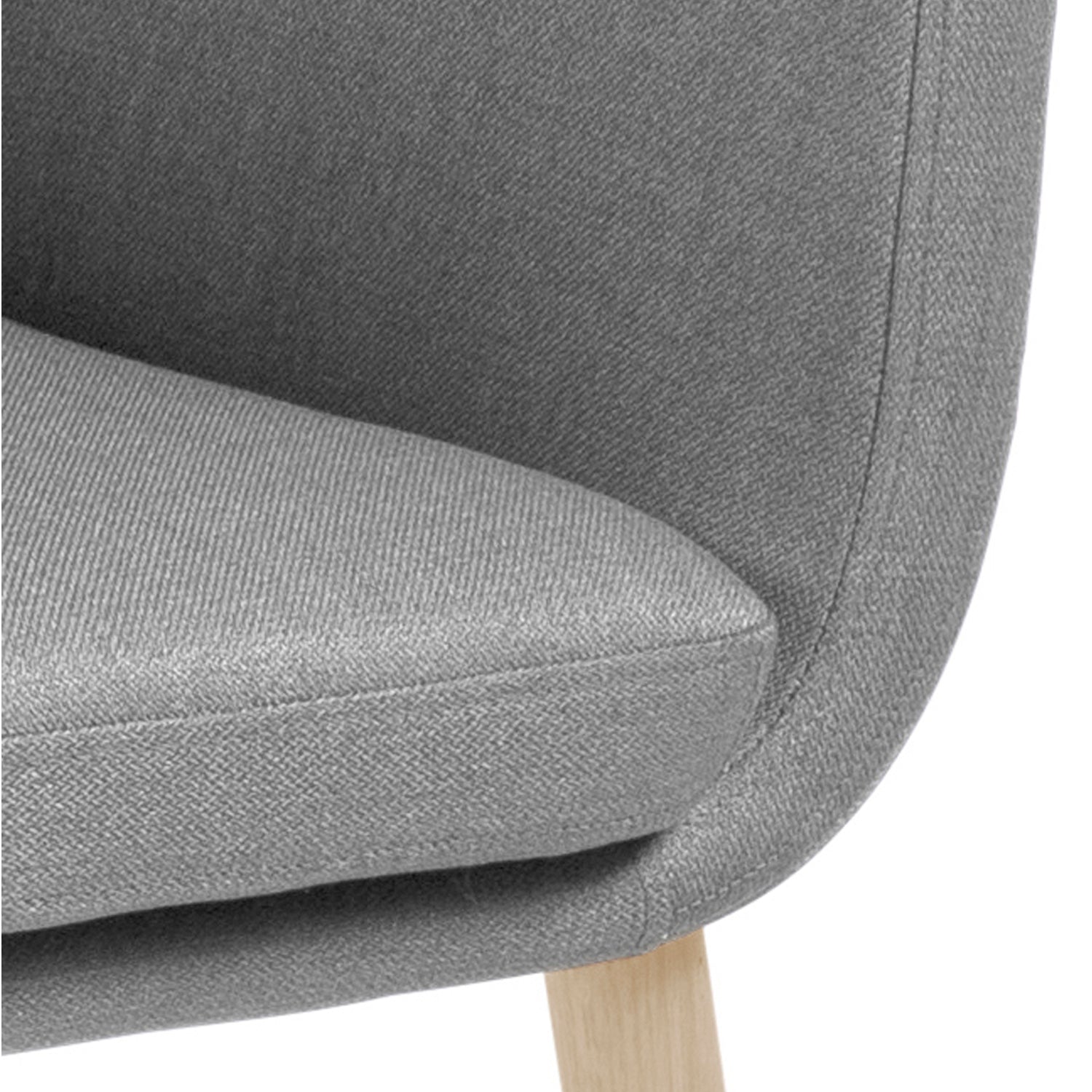 Kitchen Chair Rhyl | size: Width: 58cm, Height: 84cm, Depth: 58cm | color: Gray | image: 3 | variant: 1005735