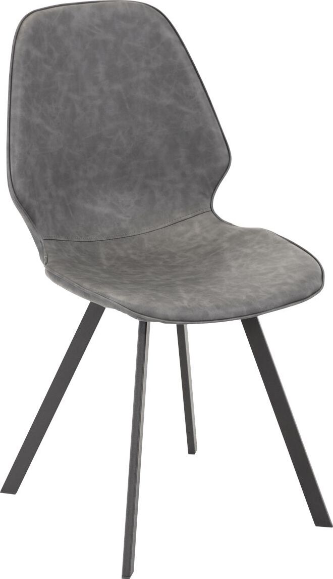 Kitchen Chair Rochester | size: Width: 46.5cm, Height: 87cm, Depth: 53cm | color: Gray | image: 1 | variant: 1000860
