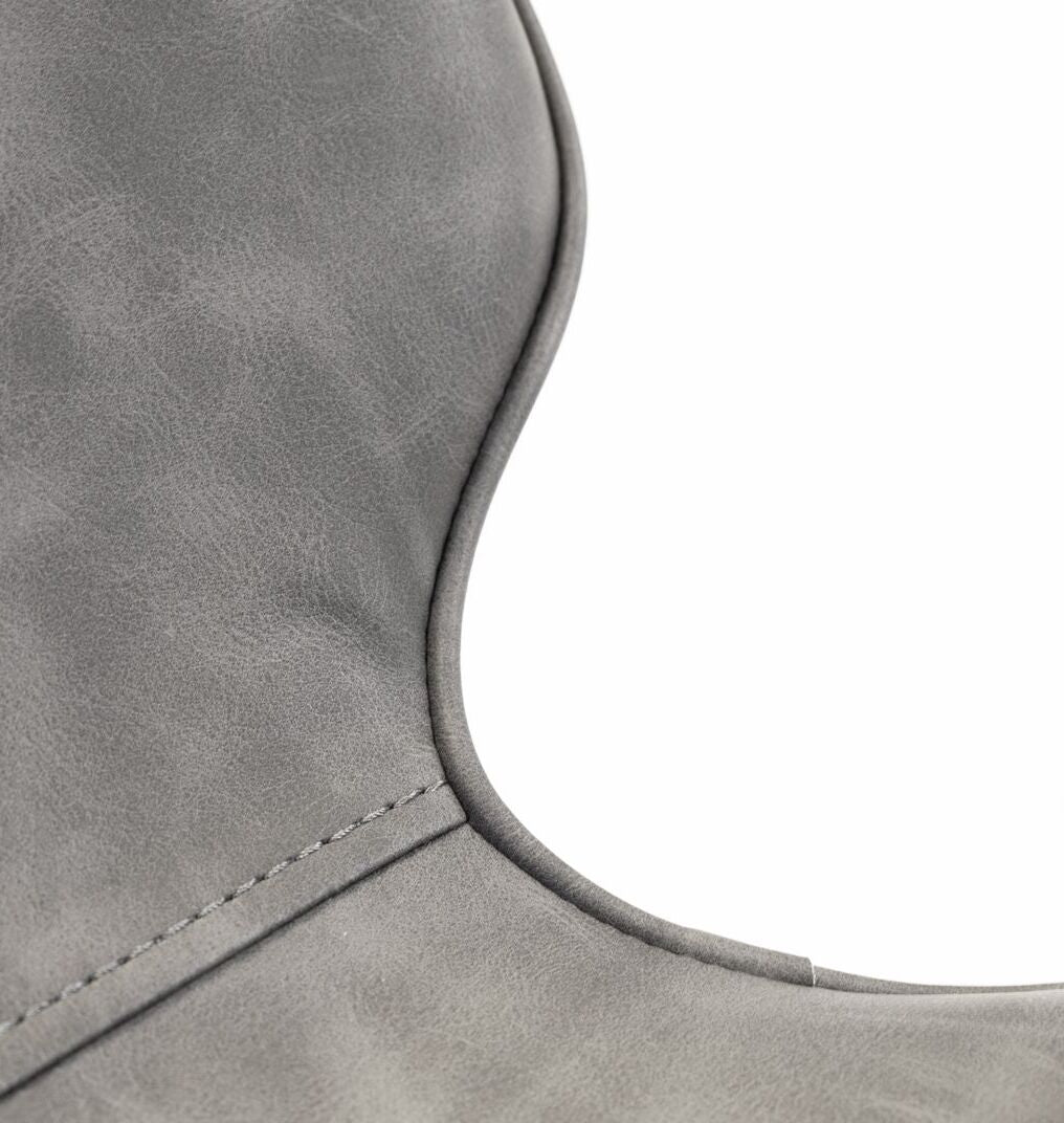 Kitchen Chair Rochester | size: Width: 46.5cm, Height: 87cm, Depth: 53cm | color: Gray | image: 2 | variant: 1000860