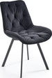 Kitchen Chair Salamanca | size: Width: 54cm, Height: 86cm, Depth: 63cm | color: Black | image: 0 | variant: 1002517