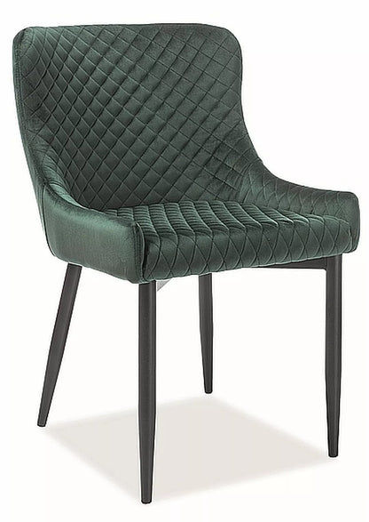 Kitchen Chair Salvador | size: Width: 52cm, Height: 82cm, Depth: 45cm | color: Green | image: 0 | variant: 1003892