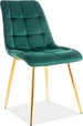 Kitchen Chair Sao Paulo | size: Width: 50cm, Height: 88cm, Depth: 43cm | color: Green | image: 1 | variant: 1003580