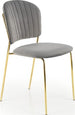 Kitchen Chair Seville | size: Width: 47cm, Height: 85cm, Depth: 56cm | color: Gray | image: 0 | variant: 1002481