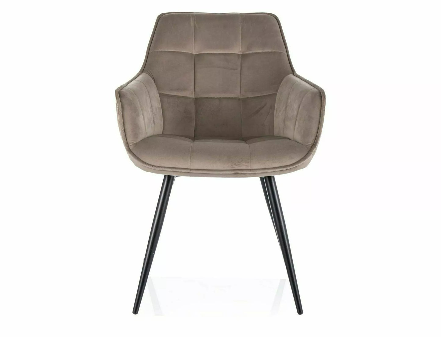 Kitchen Chair Sharjah | size: Width: 59cm, Height: 90cm, Depth: 45cm | color: Beige | image: 2 | variant: 1003649