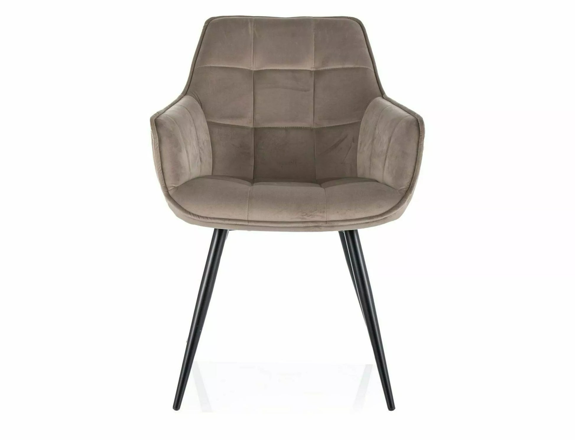 Kitchen Chair Sharjah | size: Width: 59cm, Height: 90cm, Depth: 45cm | color: Beige | image: 2 | variant: 1003649