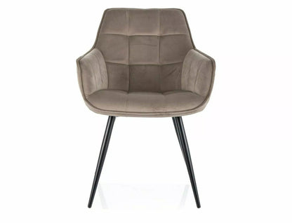 Kitchen Chair Sharjah | size: Width: 59cm, Height: 90cm, Depth: 45cm | color: Beige | image: 2 | variant: 1003649