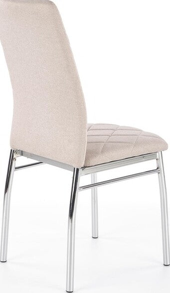 Kitchen Chair Siauliai | size: Width: 43cm, Height: 97cm, Depth: 57cm | color: Beige | image: 4 | variant: 1002226