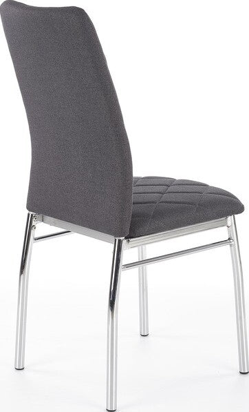 Kitchen Chair Siauliai | size: Width: 43cm, Height: 97cm, Depth: 57cm | color: Gray | image: 4 | variant: 1002227