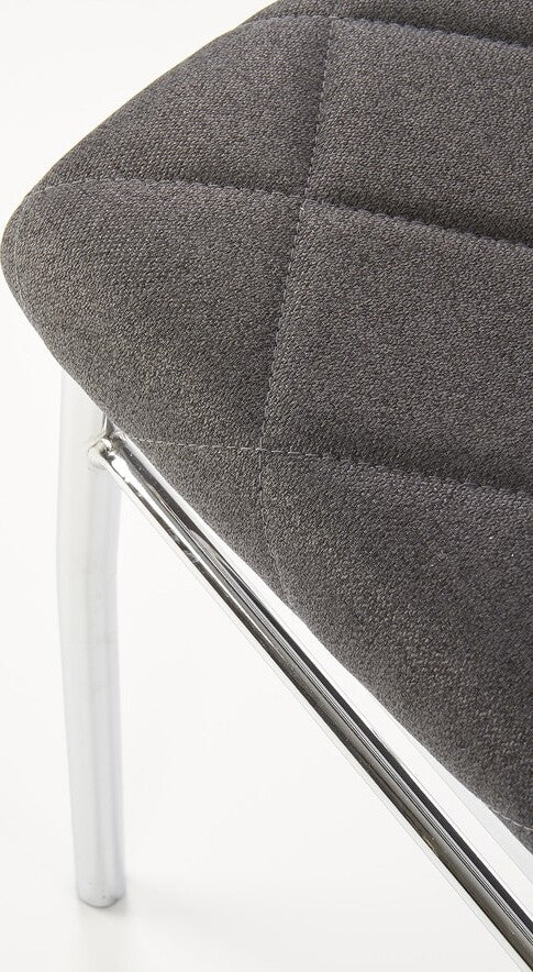 Kitchen Chair Siauliai | size: Width: 43cm, Height: 97cm, Depth: 57cm | color: Gray | image: 5 | variant: 1002227