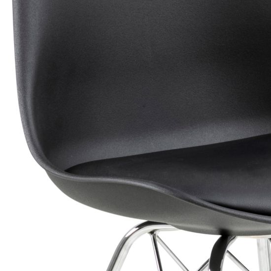 Kitchen Chair Sidcup | size: Width: 48.5cm, Height: 85.5cm, Depth: 54cm | color: Gray | image: 3 | variant: 1000839