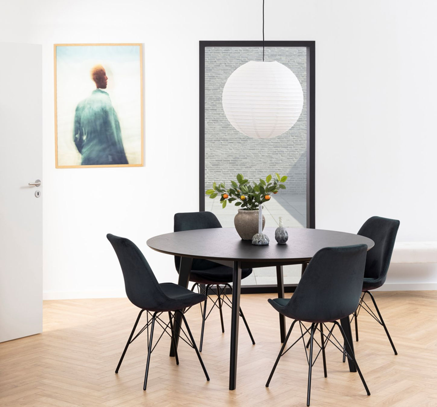 Kitchen Chair Sidcup | size: Width: 48.5cm, Height: 85.5cm, Depth: 54cm | color: Gray | image: 4 | variant: 1000835