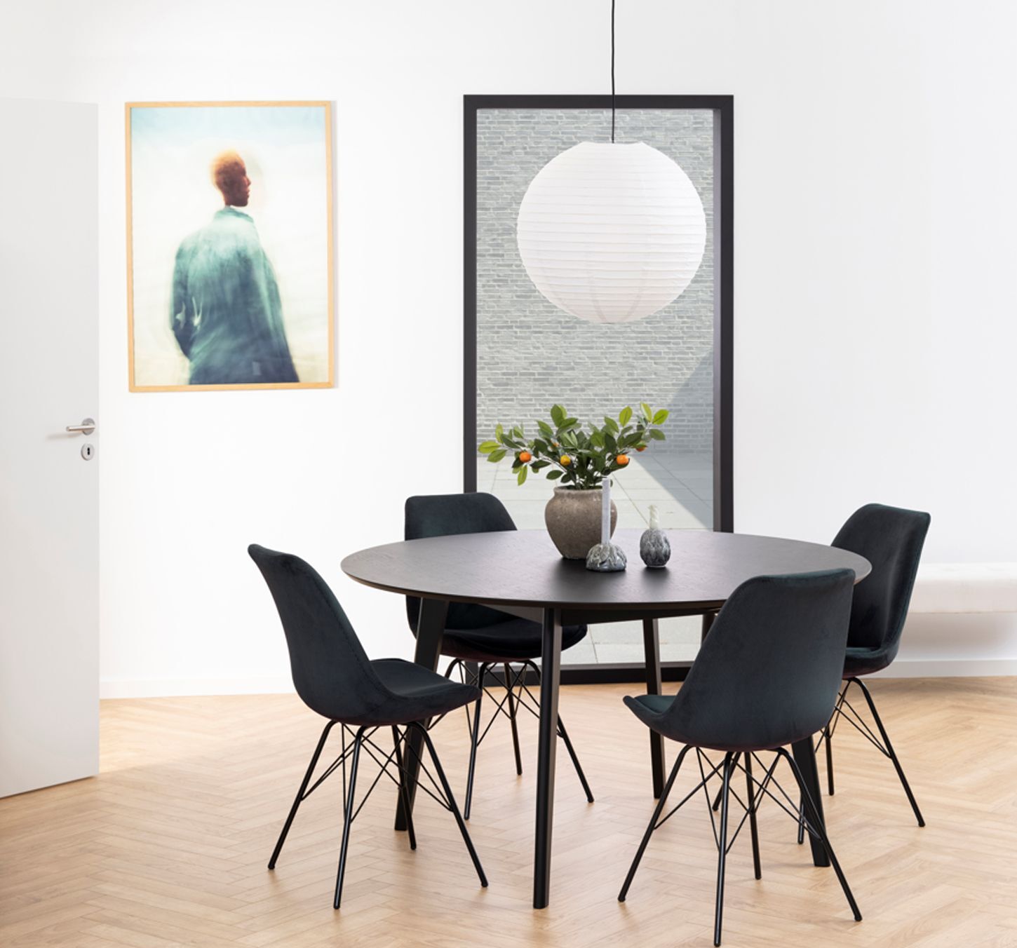 Kitchen Chair Sidcup | size: Width: 48.5cm, Height: 85.5cm, Depth: 54cm | color: Gray | image: 4 | variant: 1000835