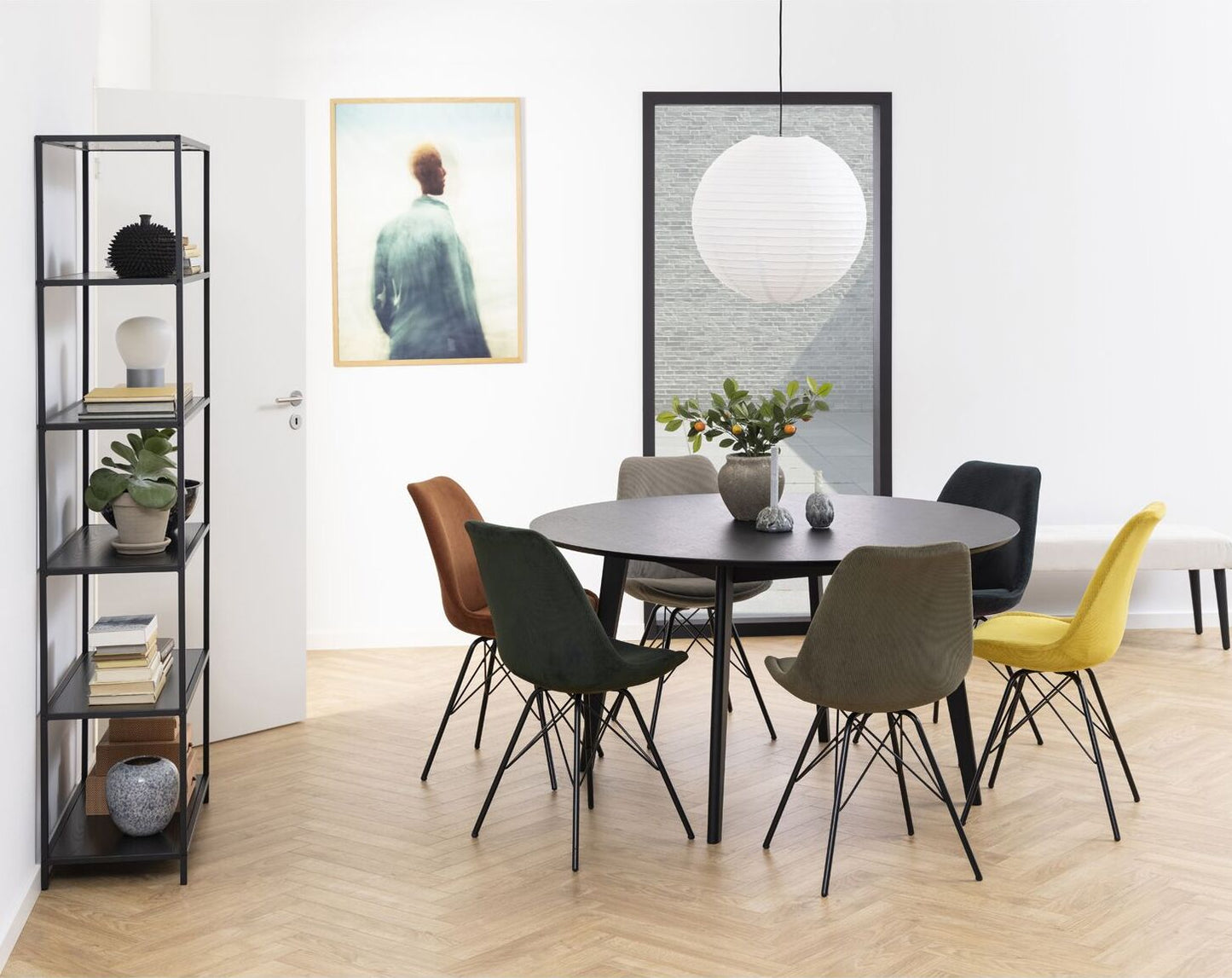 Kitchen Chair Sidcup | size: Width: 48.5cm, Height: 85.5cm, Depth: 54cm | color: Gray | image: 5 | variant: 1000835