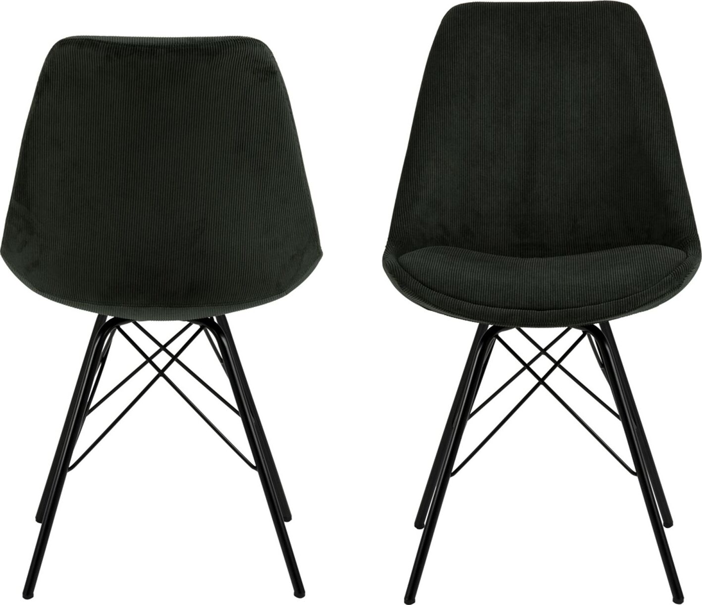 Kitchen Chair Sidcup | size: Width: 48.5cm, Height: 85.5cm, Depth: 54cm | color: Green | image: 3 | variant: 1000841