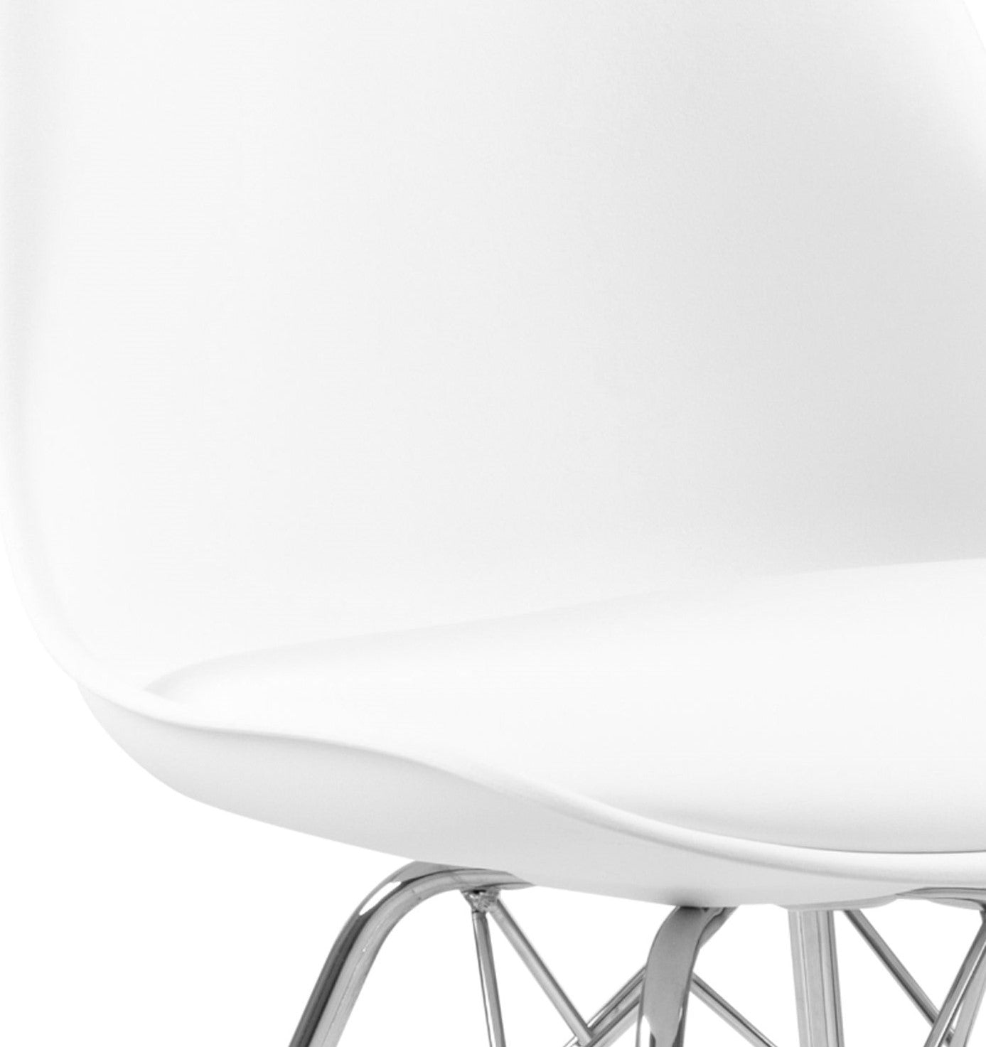 Kitchen Chair Sidcup | size: Width: 48.5cm, Height: 85.5cm, Depth: 54cm | color: White | image: 3 | variant: 1000834