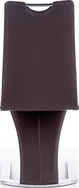 Kitchen Chair Sillamae | size: Width: 45cm, Height: 101cm, Depth: 63cm | color: Brown | image: 2 | variant: 1002161