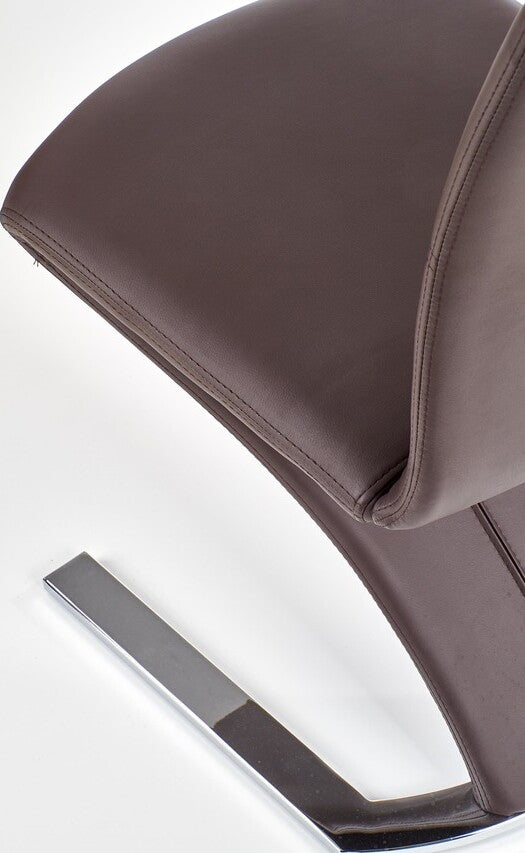 Kitchen Chair Sillamae | size: Width: 45cm, Height: 101cm, Depth: 63cm | color: Brown | image: 6 | variant: 1002161
