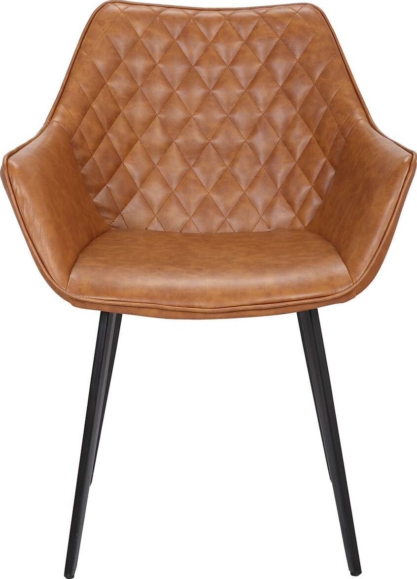 Kitchen Chair Sittingbourne | size: Width: 61cm, Height: 84cm, Depth: 60.5cm | color: Brown | image: 2 | variant: 1000877