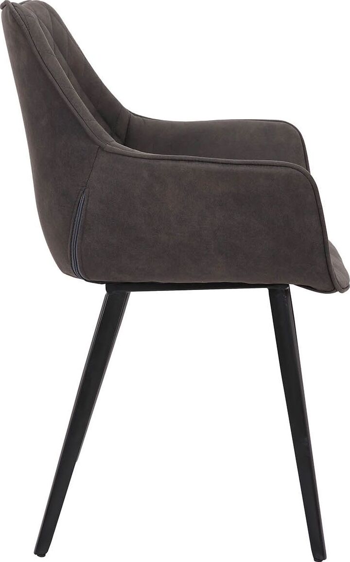 Kitchen Chair Sittingbourne | size: Width: 61cm, Height: 84cm, Depth: 60.5cm | color: Brown | image: 3 | variant: 1000876