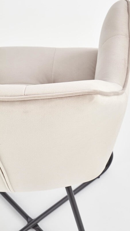 Kitchen Chair Skopje | size: Width: 60cm, Height: 81cm, Depth: 62cm | color: Beige | image: 6 | variant: 1002280
