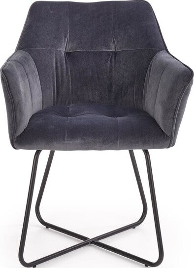 Kitchen Chair Skopje | size: Width: 60cm, Height: 81cm, Depth: 62cm | color: Gray | image: 4 | variant: 1002281