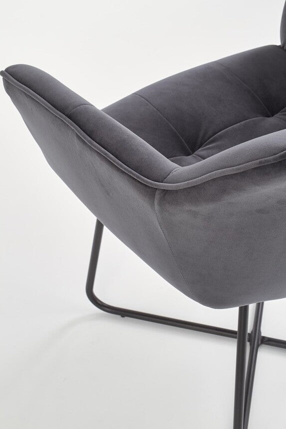 Kitchen Chair Skopje | size: Width: 60cm, Height: 81cm, Depth: 62cm | color: Gray | image: 7 | variant: 1002281