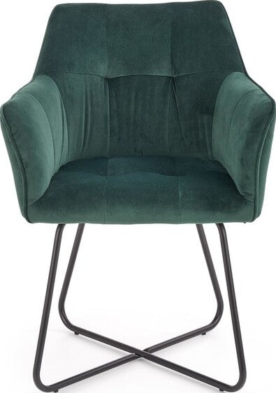 Kitchen Chair Skopje | size: Width: 60cm, Height: 81cm, Depth: 62cm | color: Green | image: 4 | variant: 1002282