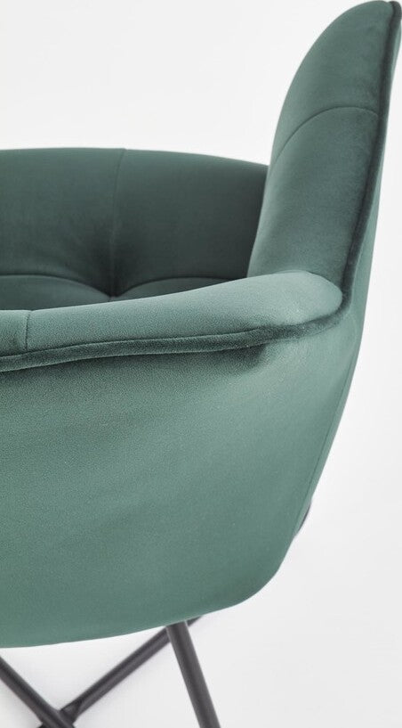 Kitchen Chair Skopje | size: Width: 60cm, Height: 81cm, Depth: 62cm | color: Green | image: 6 | variant: 1002282