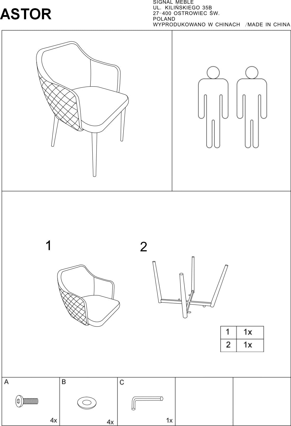 Kitchen Chair St Gallen | size: Width: 46cm, Height: 84cm, Depth: 46cm | color: Blue | image: 4 | variant: 1003540